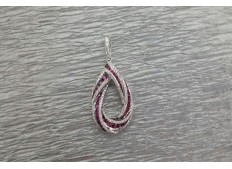 Diamond Ruby Pendant